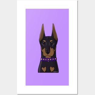 Handsome Doberman Posters and Art